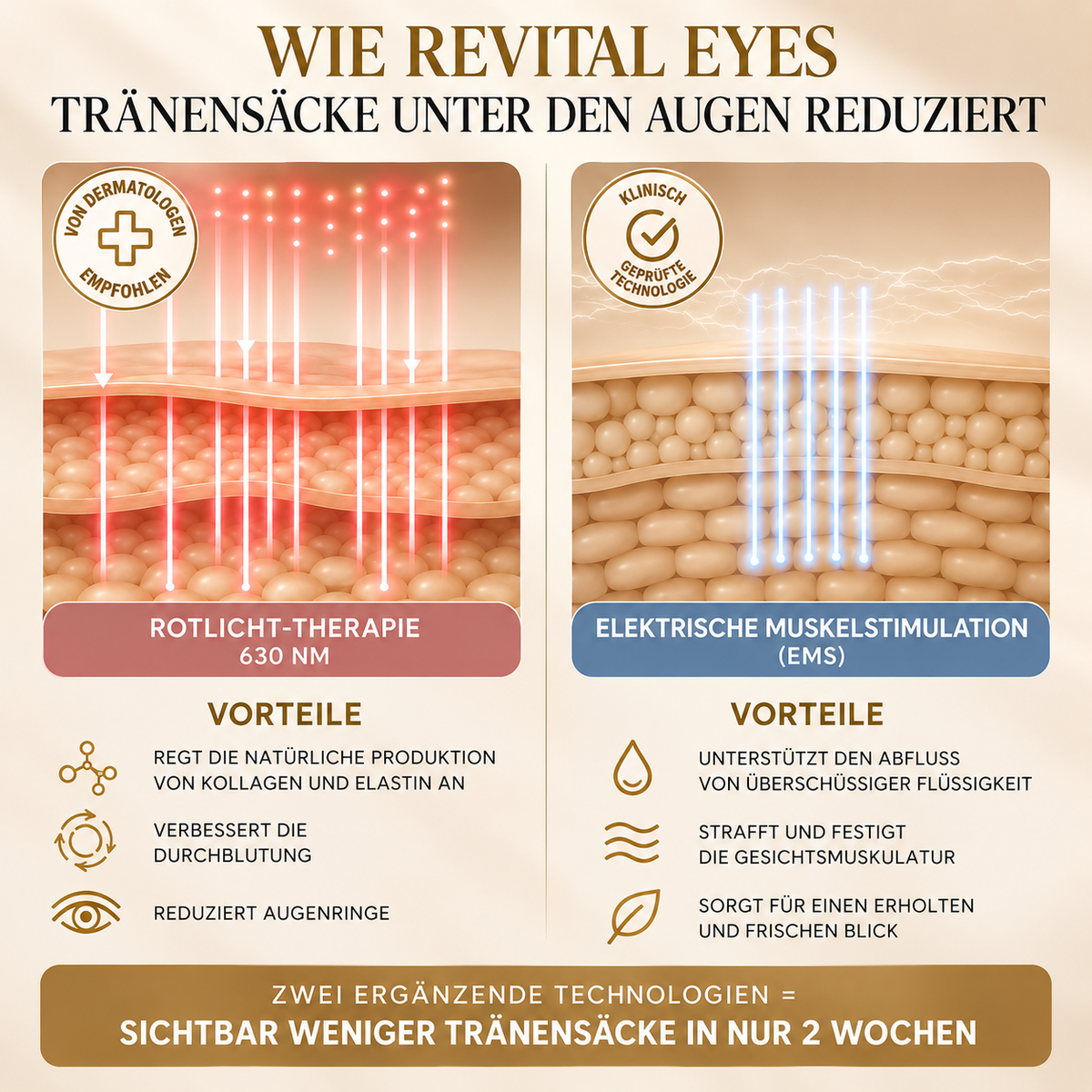 Regard Lift™ – Gerät gegen Augenringe & Tränensäcke